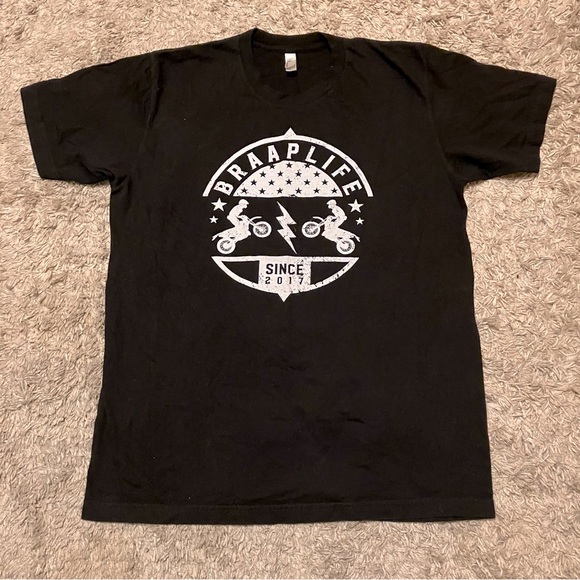 BraapLife Mens Racing T-Shirt - Picture 1 of 4